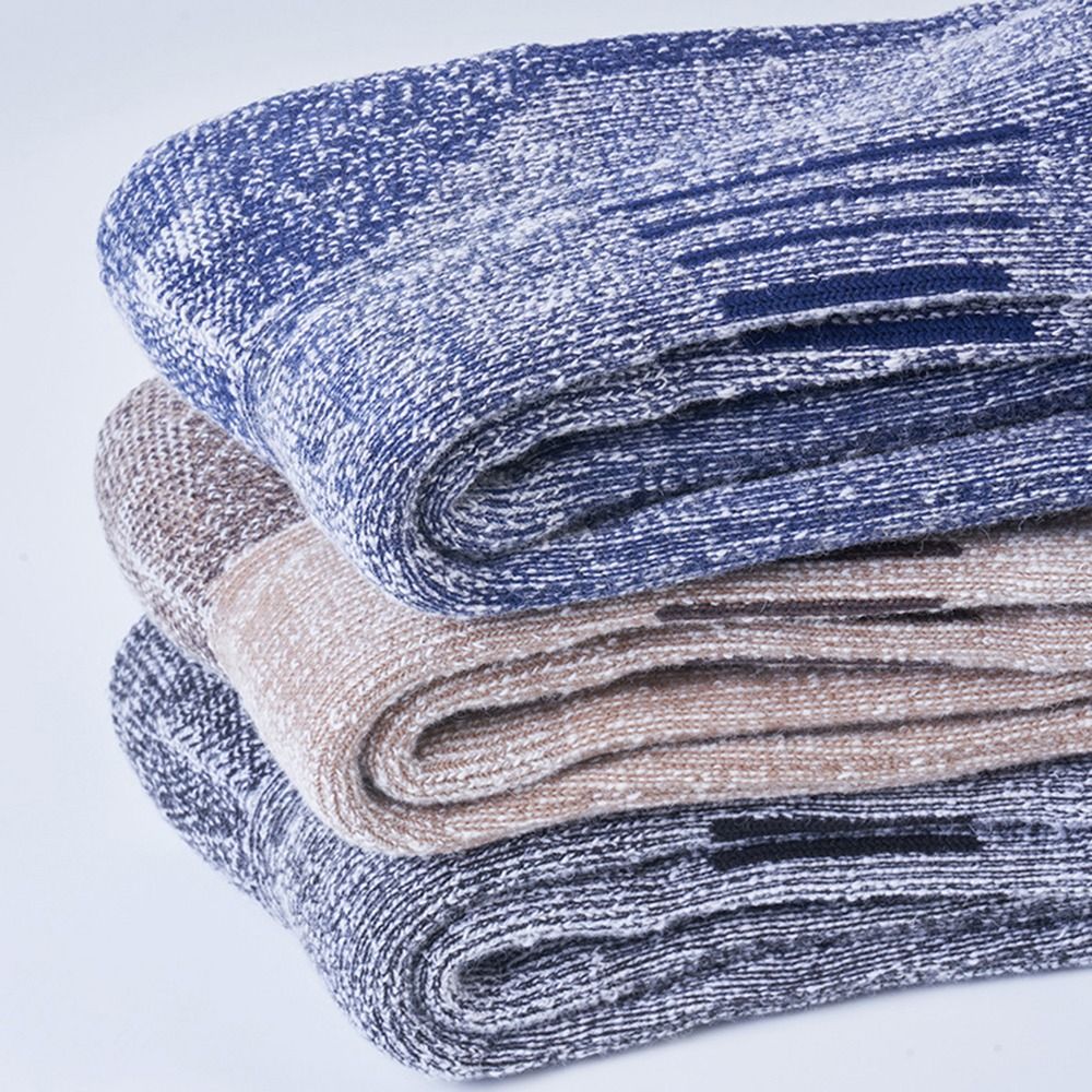 Thermal Sock Merino - Gemütliche, atmungsaktive Merinowollsocken, rutschfest, feuchtigkeitsableitend, lässige