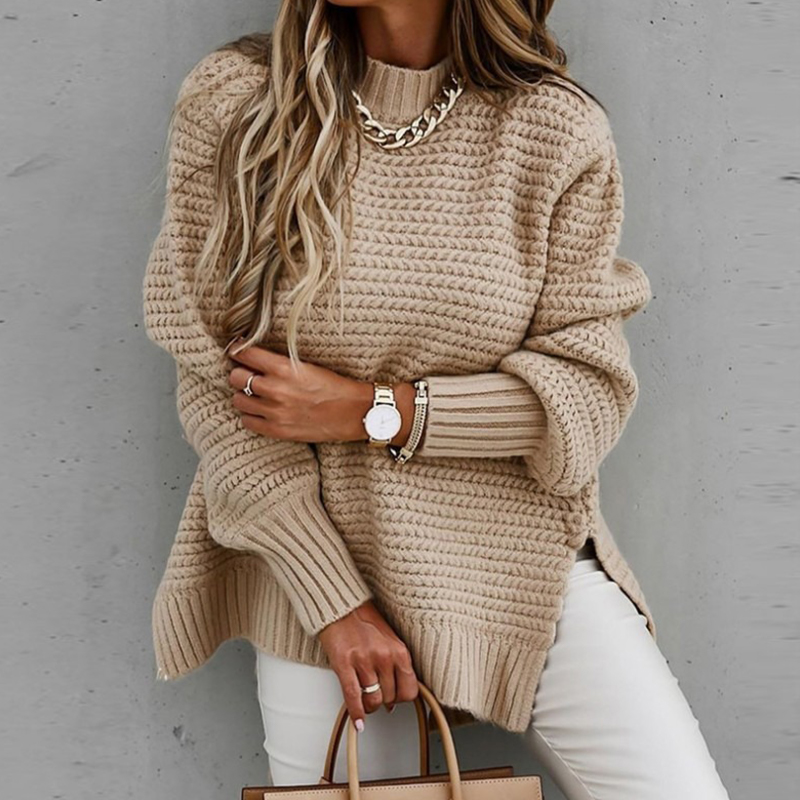 Winter Clothing Factory Outlet - 2024 neue Lose Split Gestrickte Lange
