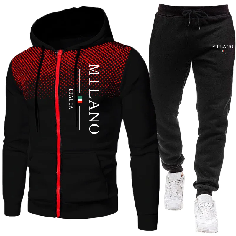 Jacket Winter Clothing - Neue Herrenjacke Trainingsanzug Lässiger Kapuzenpullover mit