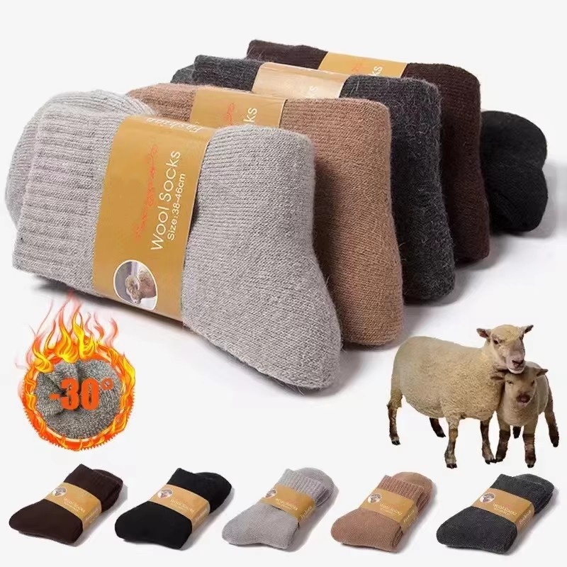 Thermal Sock Merino - 4 Paare/los männer Winter Super Dicke