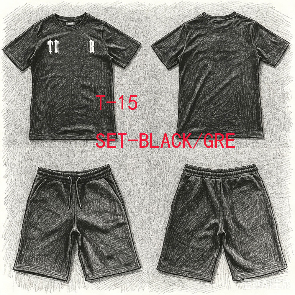 Winter Clothing For Women - T-15 Kurzes Trainingsanzug-Set: Jogginghose und T-Shirt,