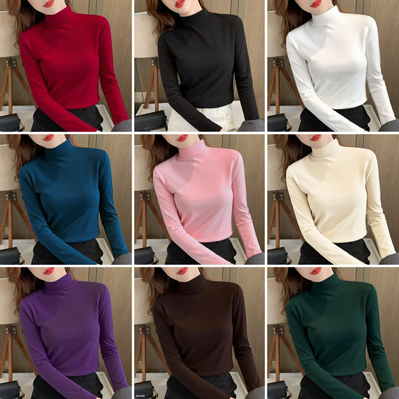 Winter Clothing Factory Outlet - 2025 frauen Klassische Koreanische Langarm Tops