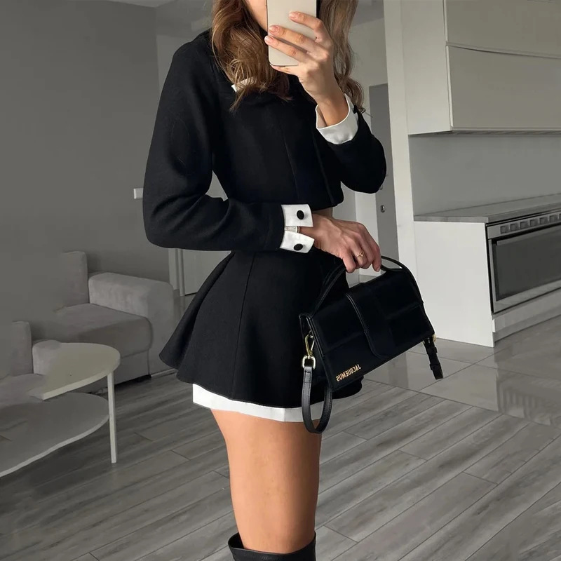 Taruxy Tweed Shorts Rock zweit – Winter Wear Clothes Bewertung und Preis