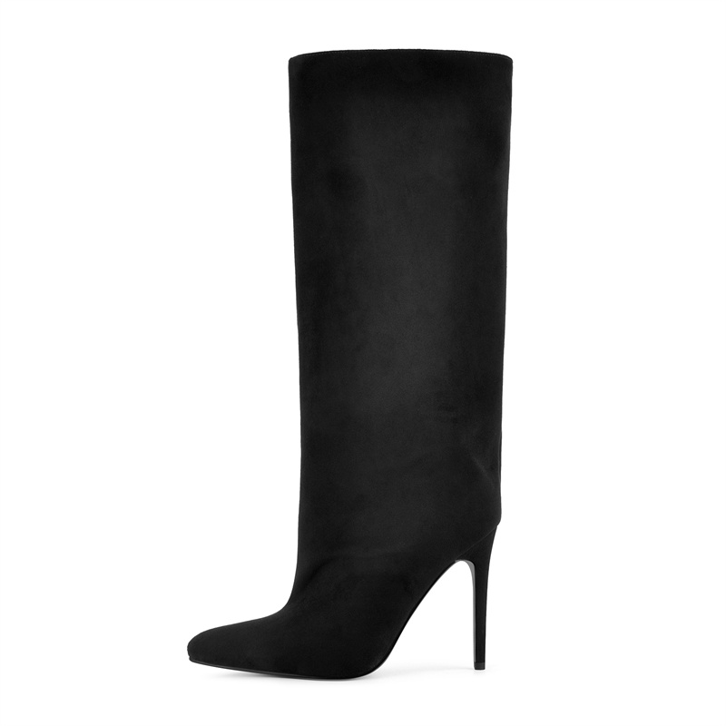 Onlymaker Schwarze kniehohe St – Winter Clothing For Women Bewertung und Preis