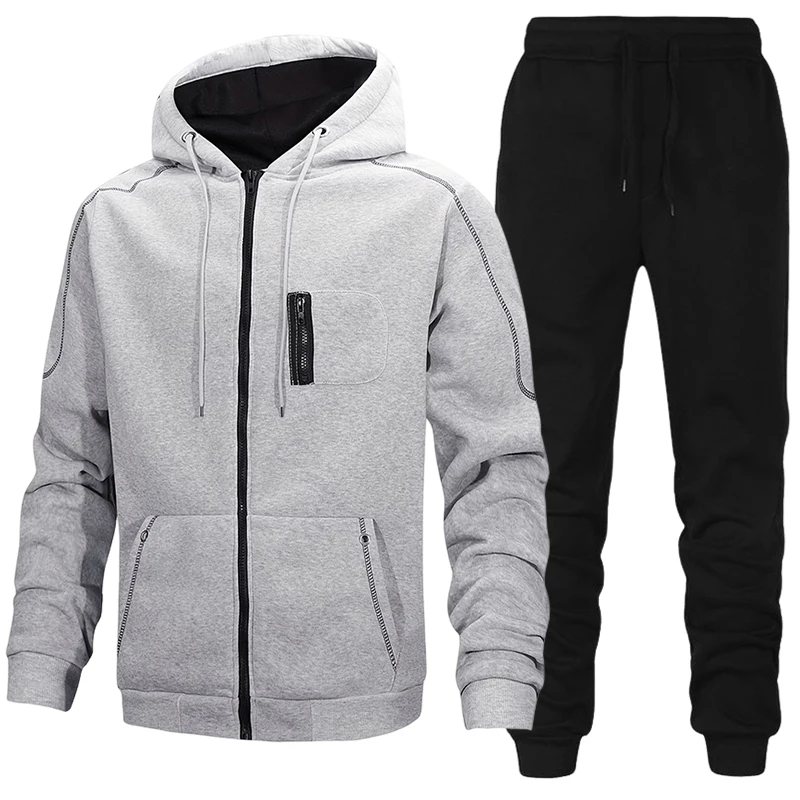 Modischer Herren-Trainingsanzu – Jacket Winter Clothing Bewertung und Preis