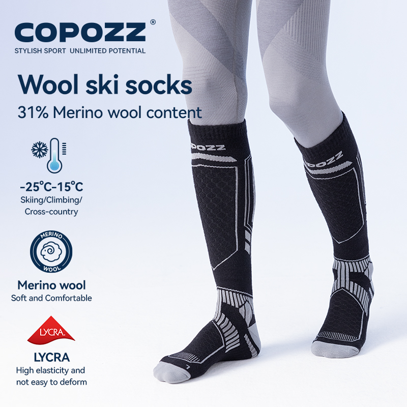 COPOZZ Neue Winter Ski Socken  – Thermal Sock Merino Bewertung und Preis