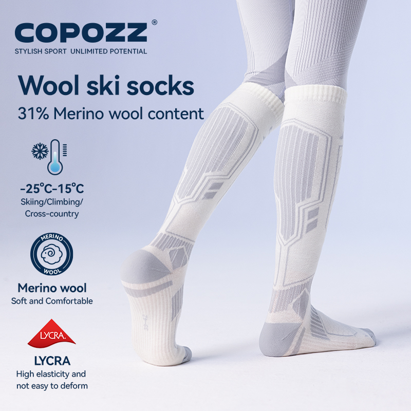 COPOZZ Neue Winter Ski Socken  – Thermal Sock Merino Bewertung und Preis