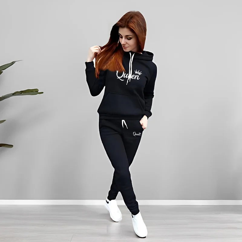 Damen-Trainingsanzug mit Queen – Winter Clothing For Women Bewertung und Preis