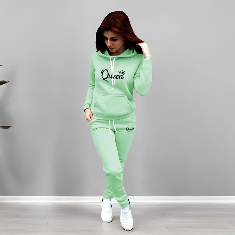 Damen-Trainingsanzug mit Queen – Winter Clothing For Women Bewertung und Preis