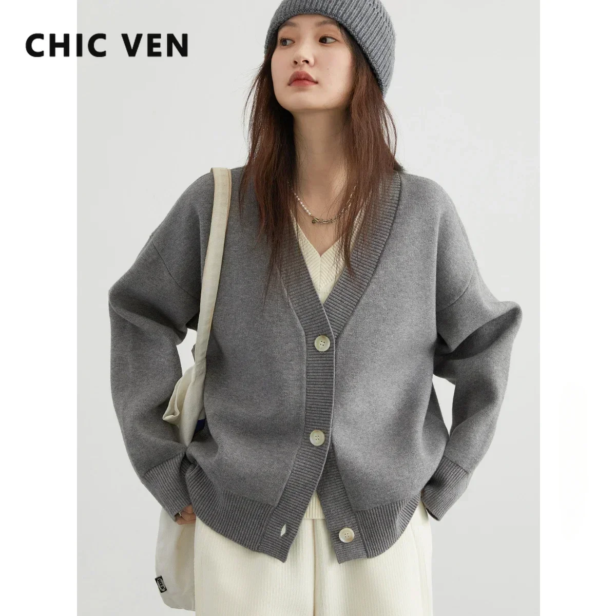 Schicke ven Frauen Strickjacke – Winter Clothing Factory Outlet Bewertung und Preis