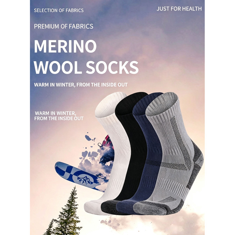 5 Paar Herren-Wandersocken aus – Thermal Sock Merino Bewertung und Preis