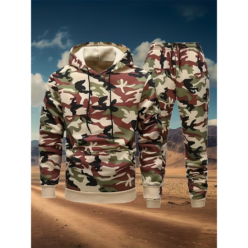 Herbst Tarnmuster 3D-Druck Hoo – Winter Clothing For Women Bewertung und Preis