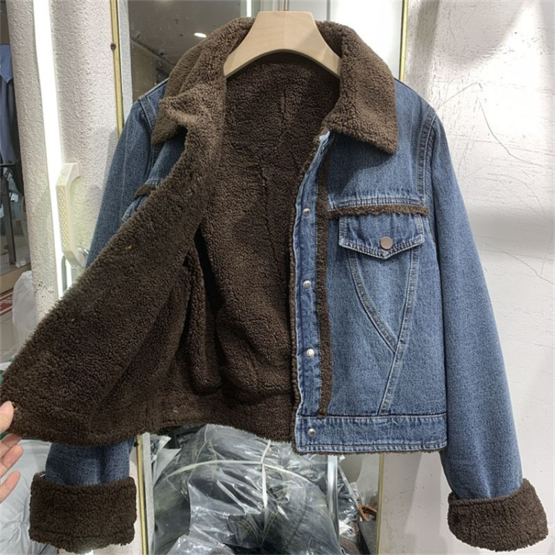 Verdickter Denim Wintermantel  – Winter Clothing Factory Outlet Bewertung und Preis
