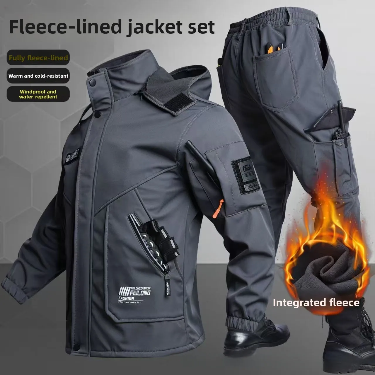 Verdicktes Fleece Herbst-Winte – Winter Wear Clothes Bewertung und Preis