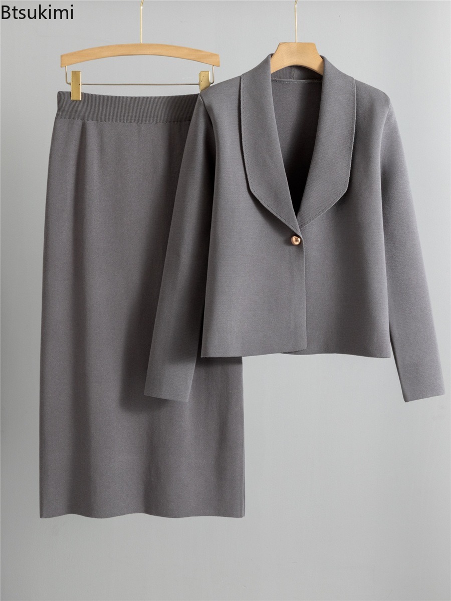 Herbst-Winter Strick-Zweiteile – Winter Wear Clothes Bewertung und Preis