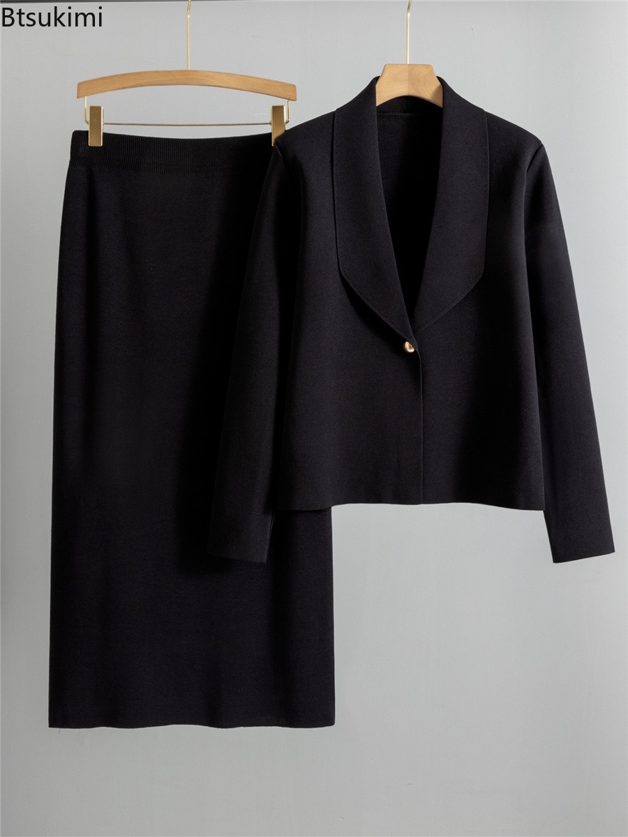 Herbst-Winter Strick-Zweiteile – Winter Wear Clothes Bewertung und Preis
